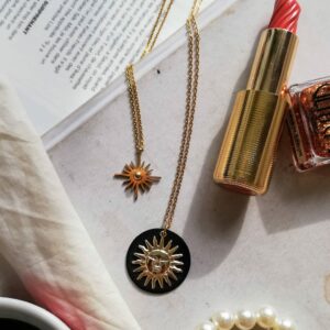 collier être solaire or