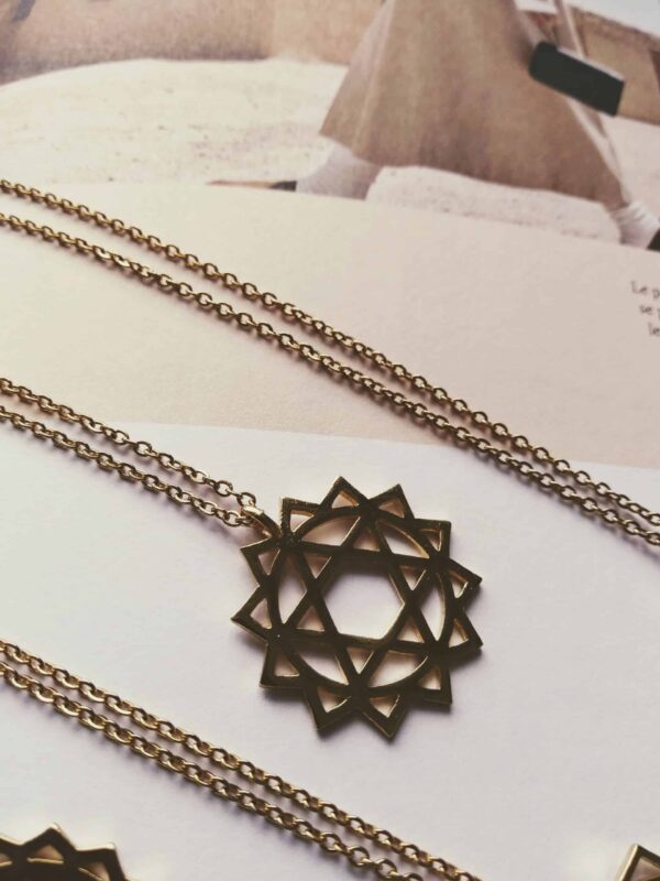 collier chakra du coeur