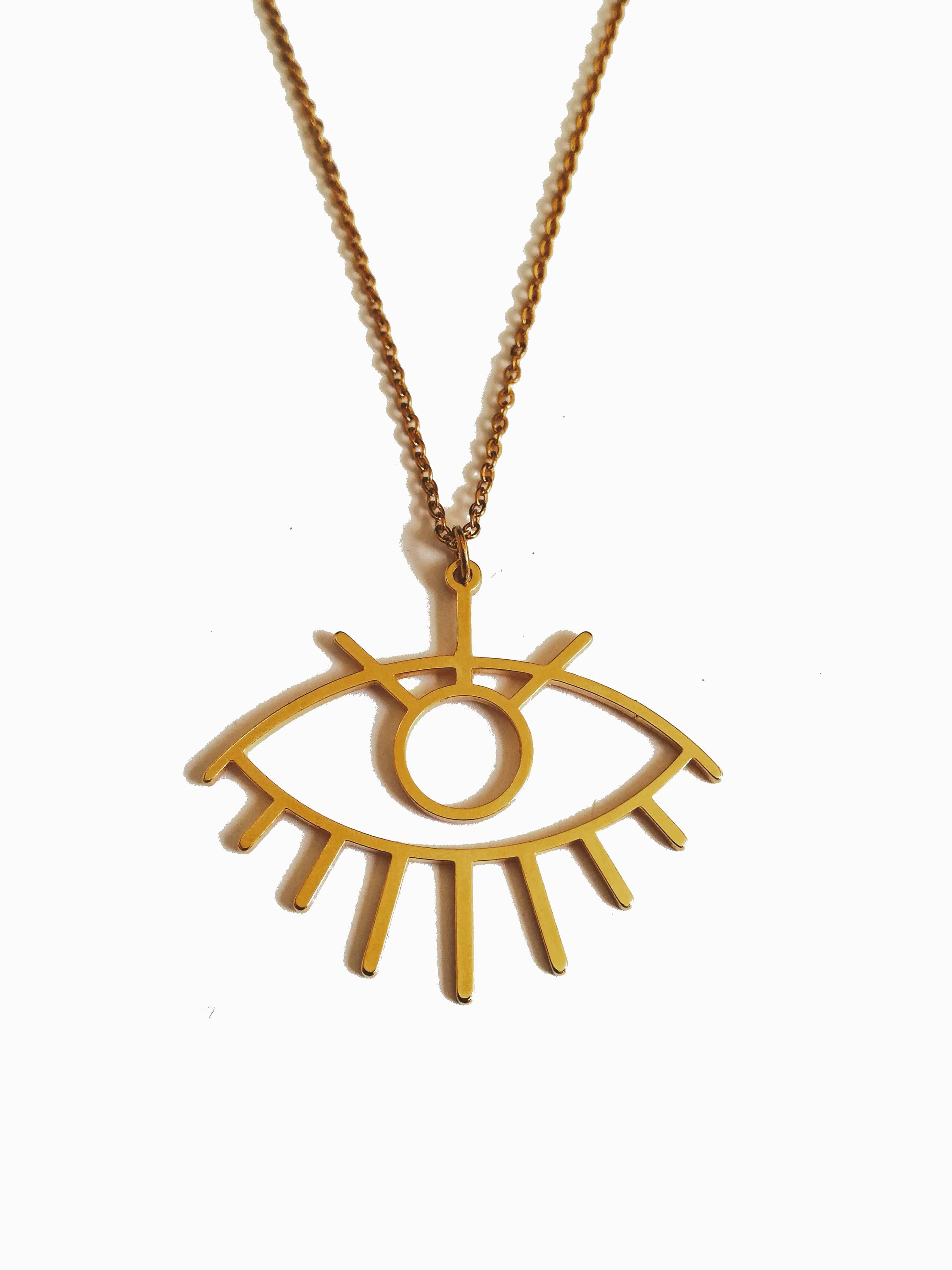 Collier oeil Or