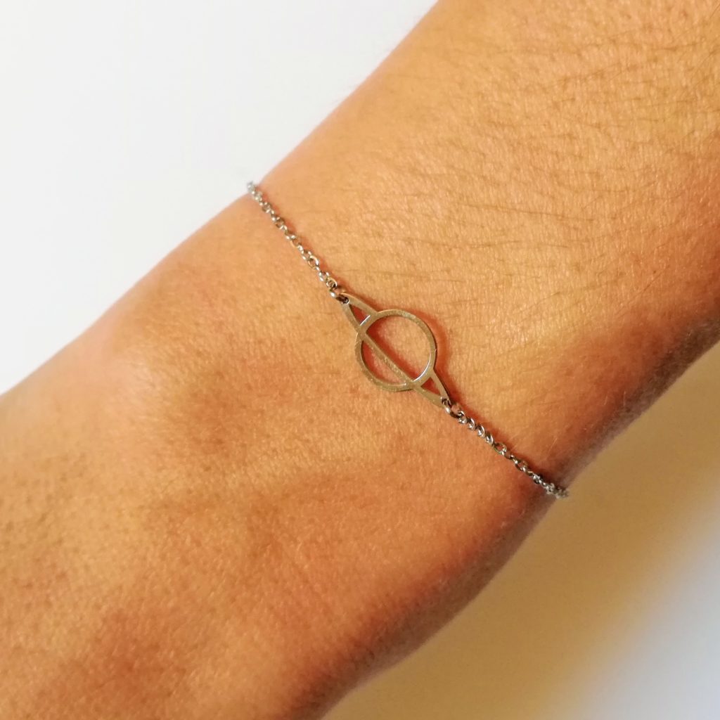 Bracelet planète argent