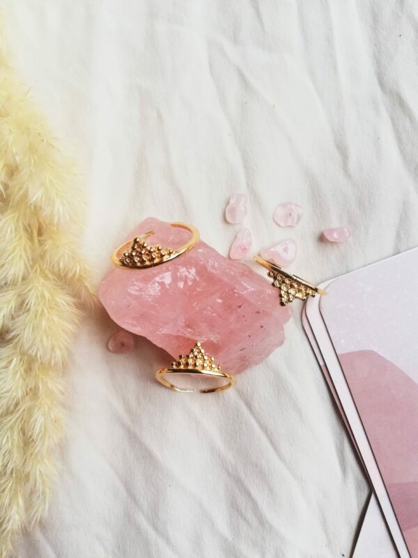 bague couronne or
