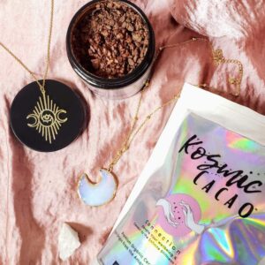 coffret cadeau spirituel faire une cérémonie du cacao sacré bijoux talisman rituel bien être énergétique pouvoir de l'intention (2)