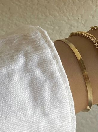 bracelet chaine or