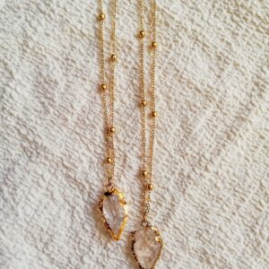 collier or lithotherapie