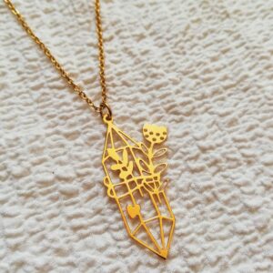 collier cristal de roche