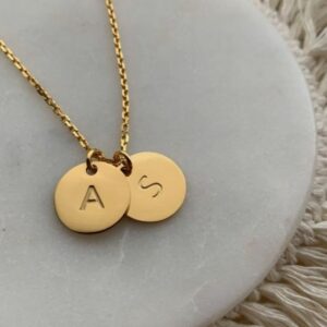 collier initiales