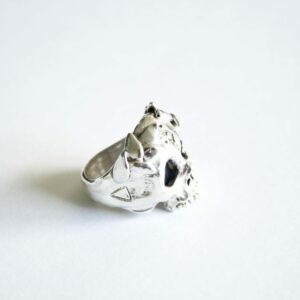 bague crâne unisexe