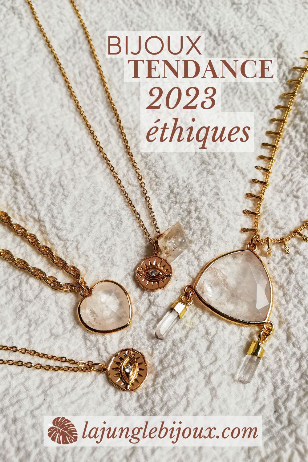 les bijoux tendance 2023 éthique or femme