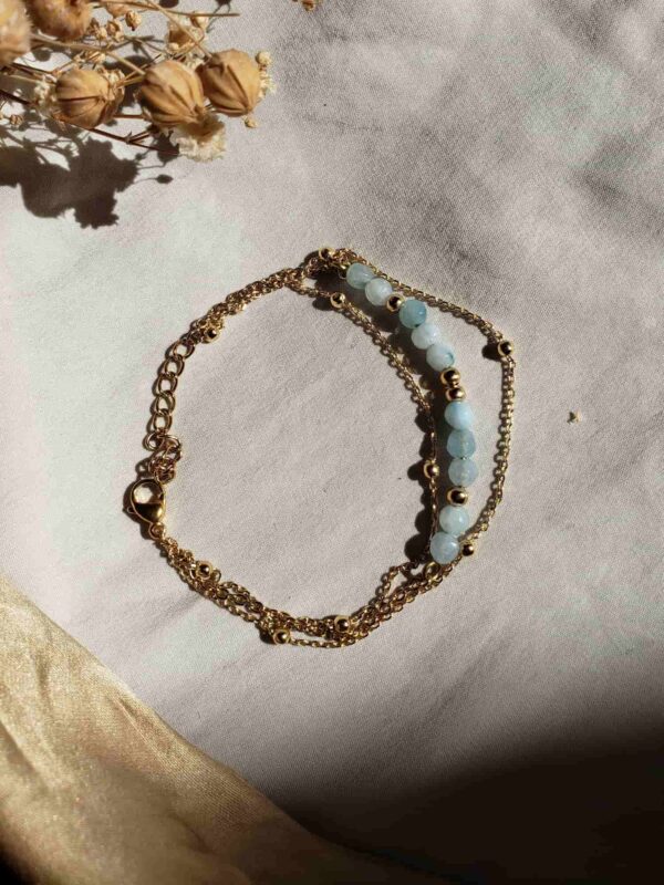 Bracelet pierres semi précieuse femme