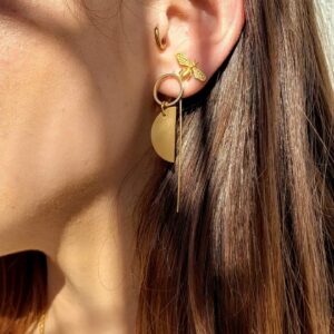 boucles d'oreilles minimalistes originales