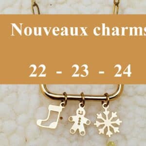 nouveaux charms collier noel