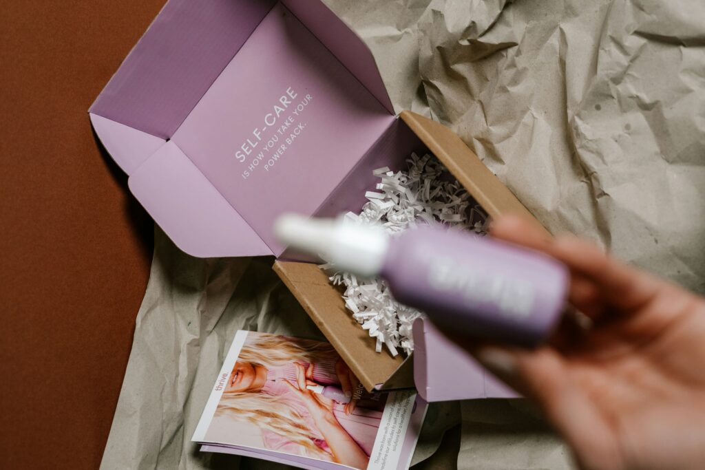 idée cadeau de naissance maman coffret soin huile de massage
