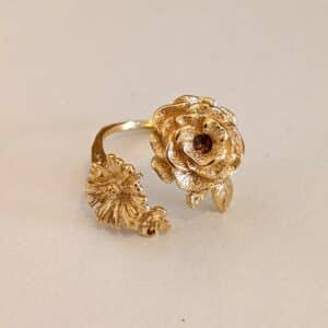 bague fleurie
