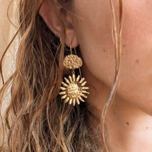 boucles d'oreilles soleil (4)