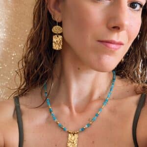cllier perles bleues (3)
