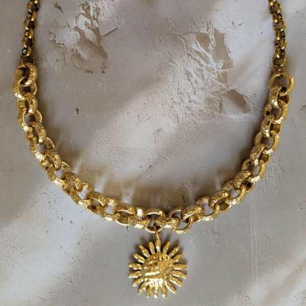 collier soleil or sol