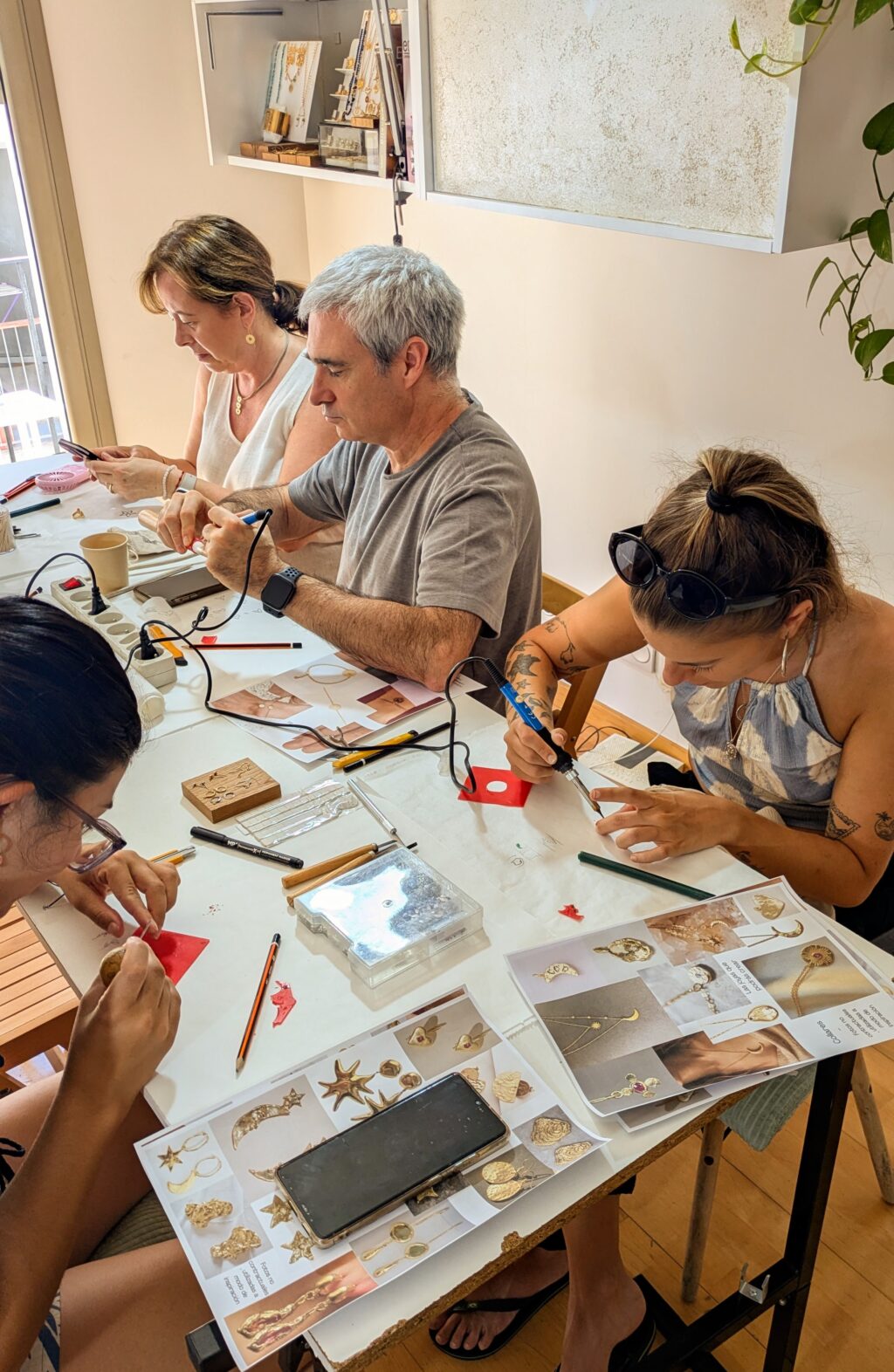 taller diseña tu joya barcelona