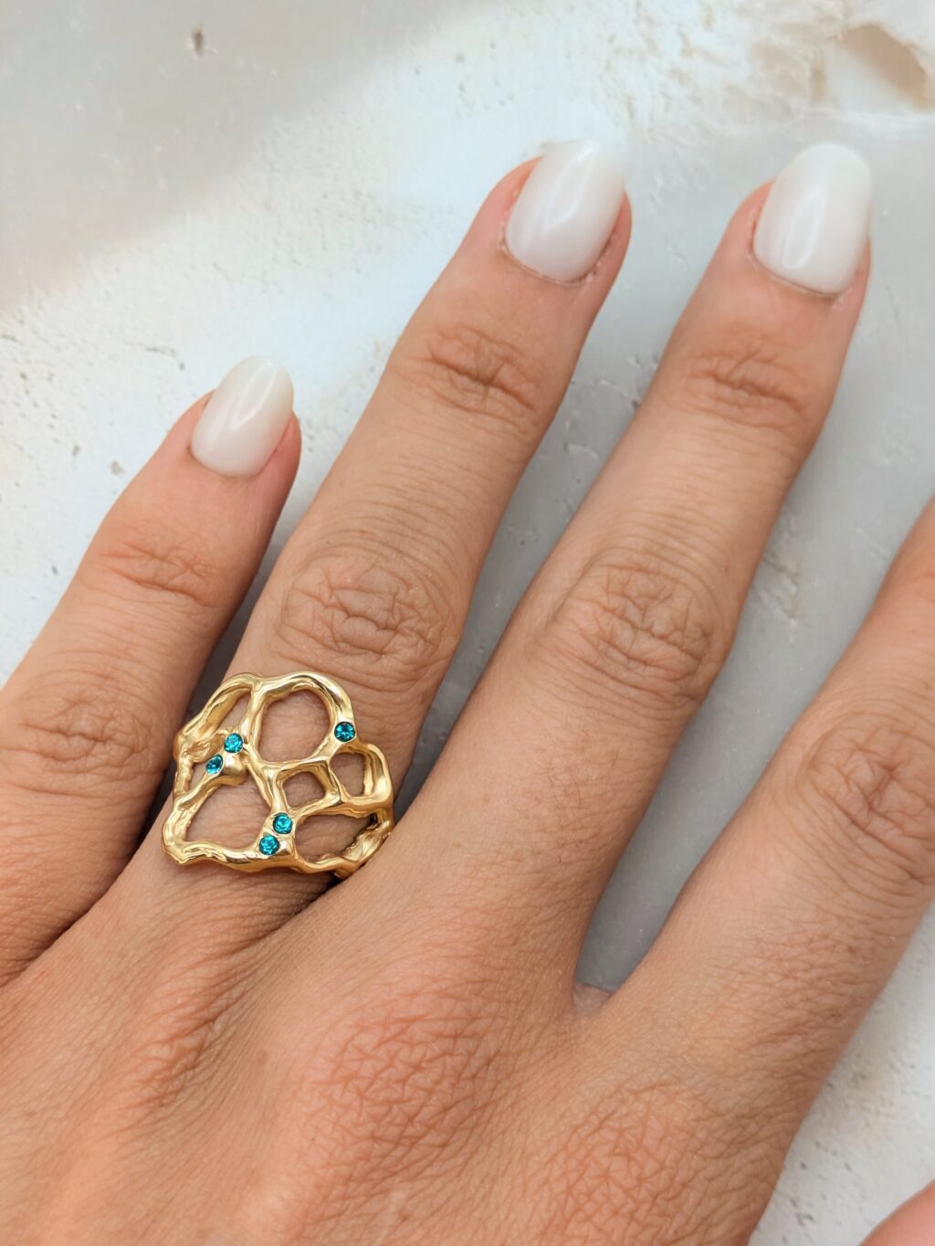 bague mer femme